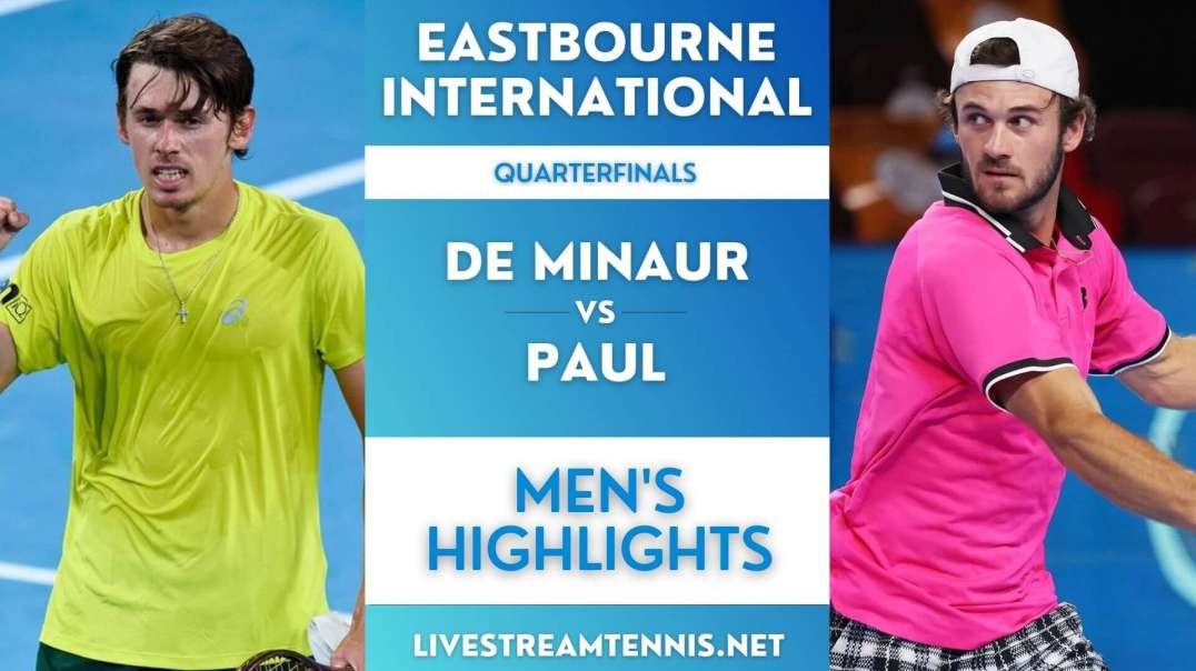 Eastbourne International Gents Quarterfinal 1 Highlights 2022