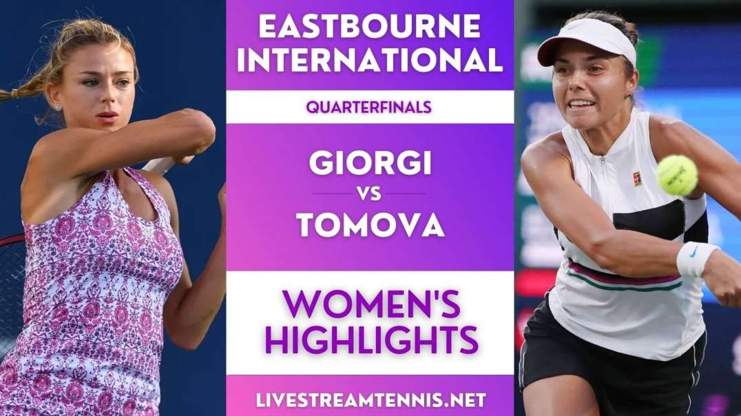 Eastbourne International Ladies Quarterfinal 3 Highlights 2022