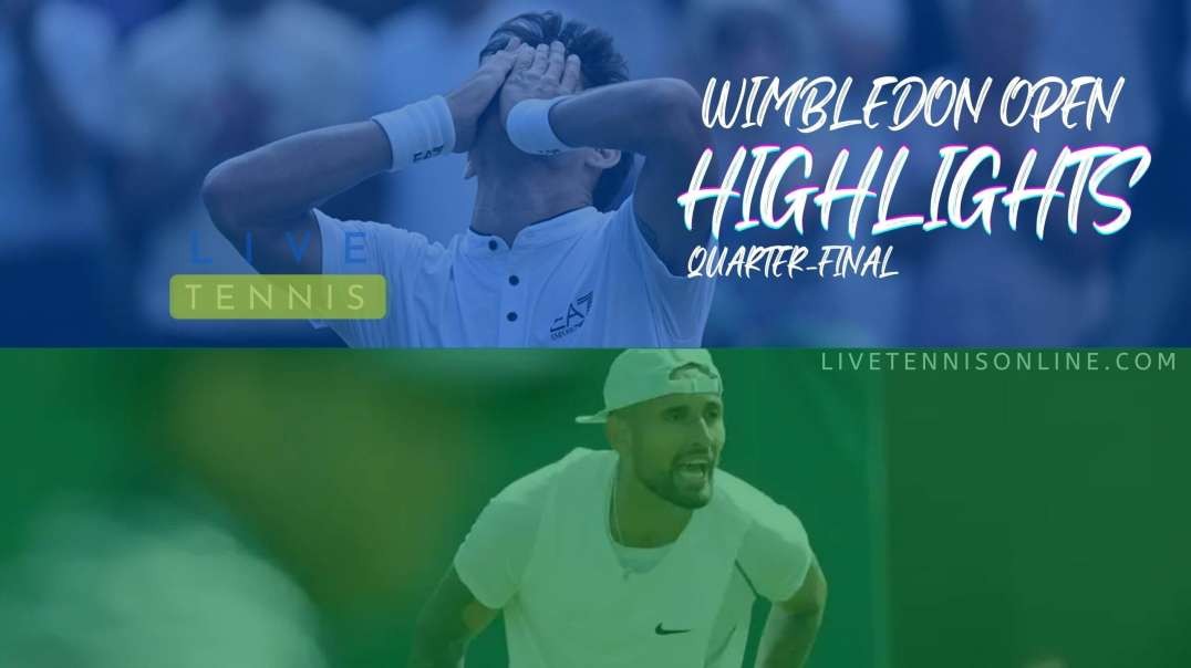 Garin Vs Kyrgios Q-F Highlights 2022 | Wimbledon Open