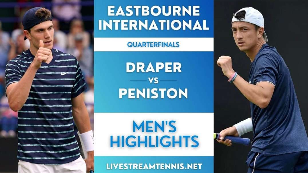 Eastbourne International Gents Quarterfinal 2 Highlights 2022