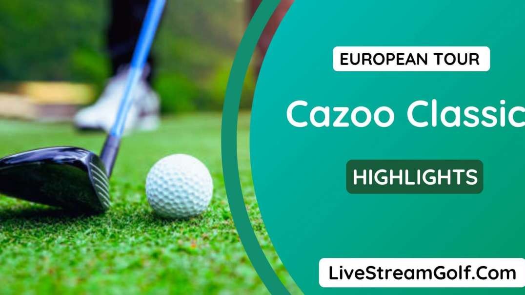 Cazoo Classic Day 3 Highlights: European Tour 2022