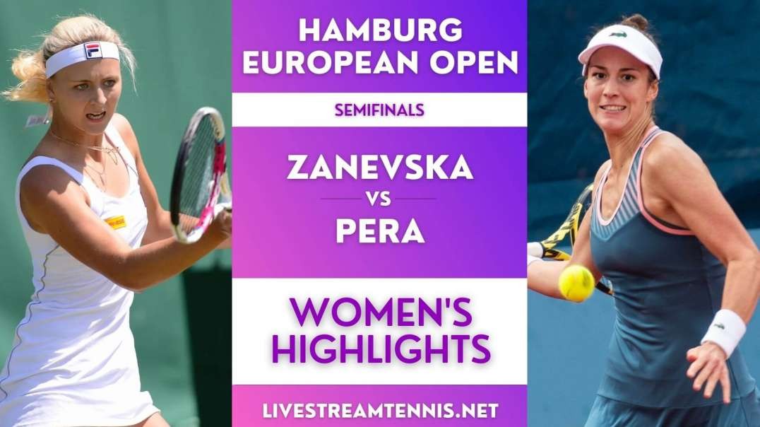 Hamburg Open WTA Semifinal 2 Highlights 2022