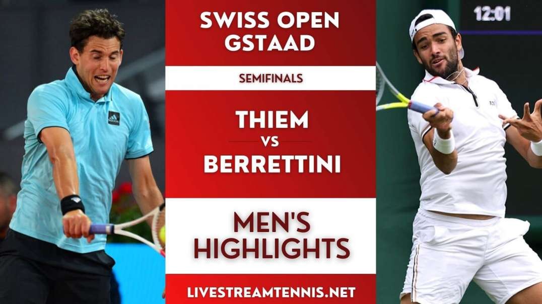 Swiss Open ATP Semifinal 2 Highlights 2022