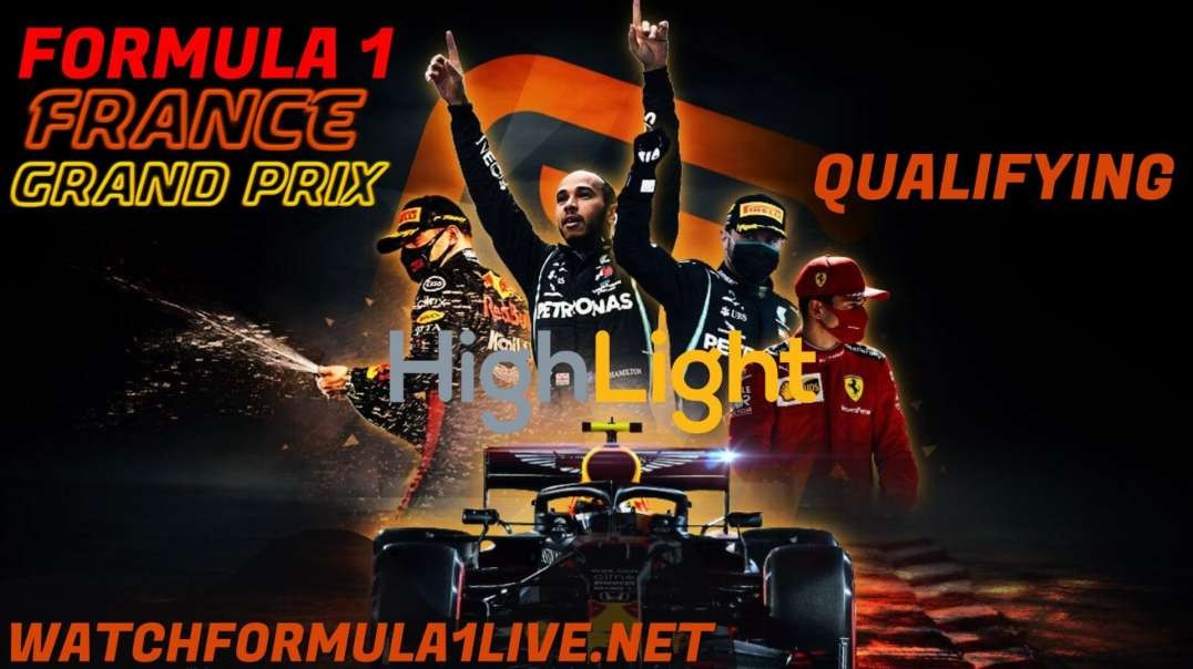 Qualifying France Grand Prix Highlights 2022 Formula 1