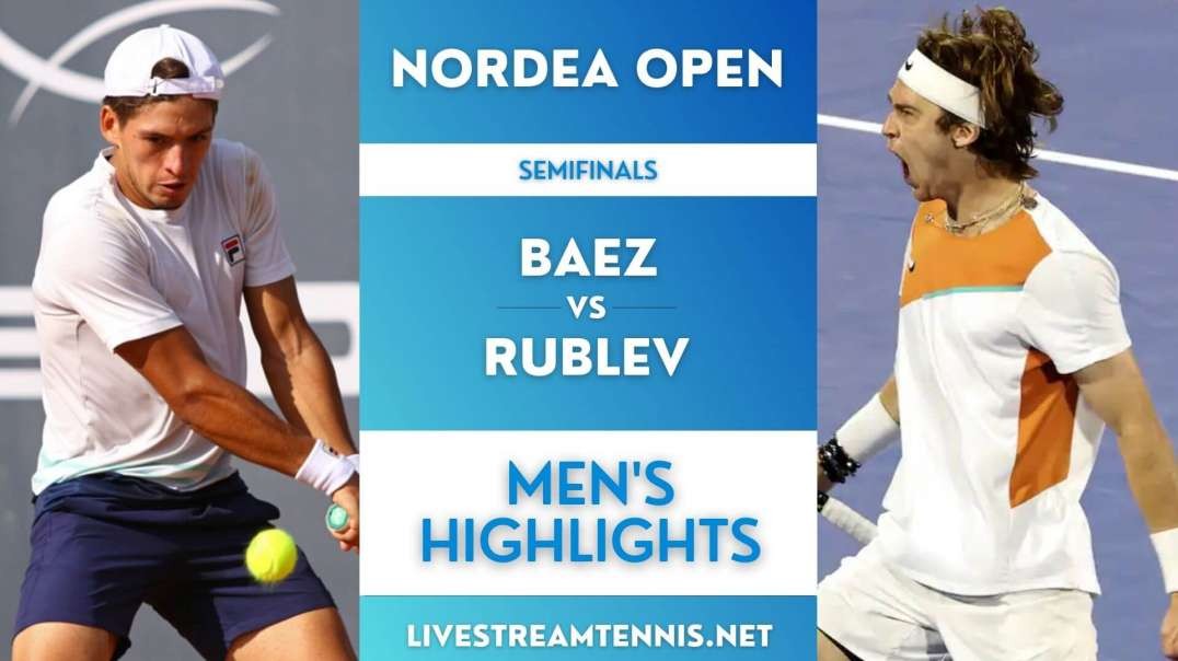 Nordea Open Gents Semifinal 1 Highlights 2022