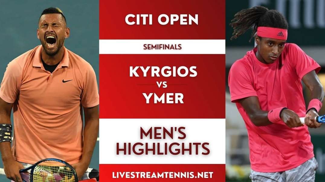 Citi Open ATP Semifinal 2 Highlights 2022