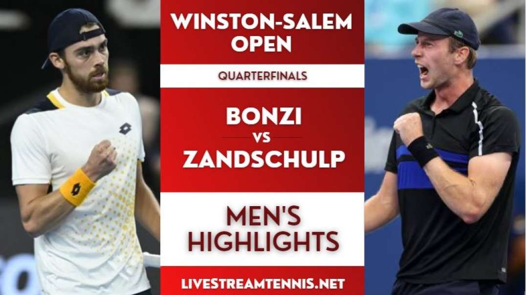 Winston-Salem Open ATP Quarterfinal 3 Highlights 2022