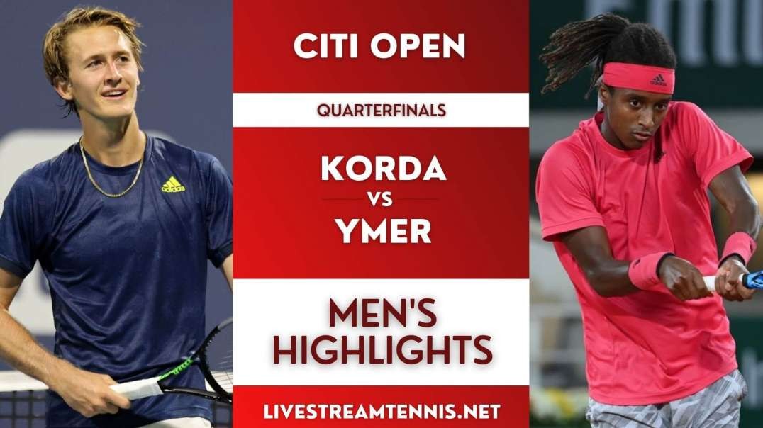 Citi Open ATP Quarterfinal 2 Highlights 2022