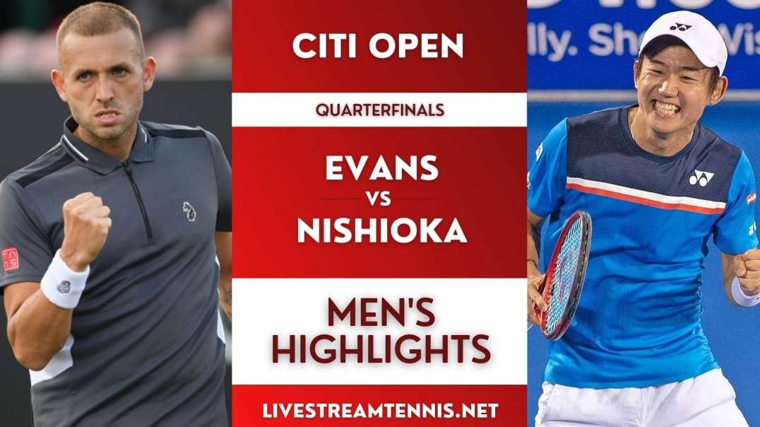 Citi Open ATP Quarterfinal 3 Highlights 2022
