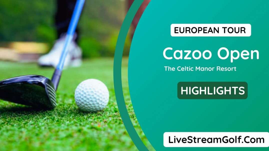 Cazoo Open Day 3 Highlights: European Tour 2022