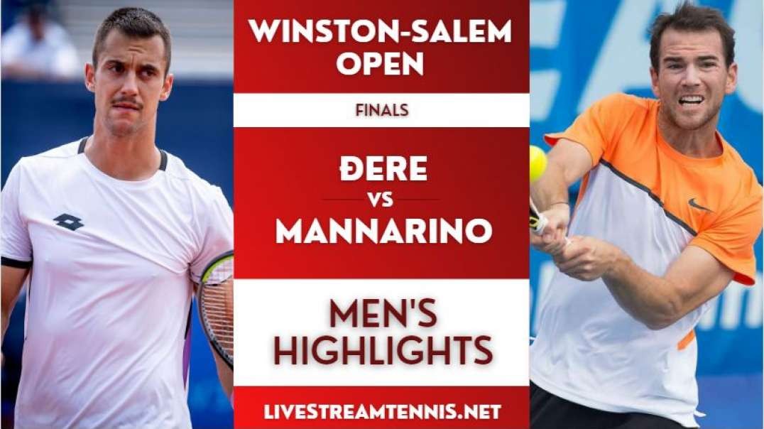 Winston-Salem Open ATP Final Highlights 2022