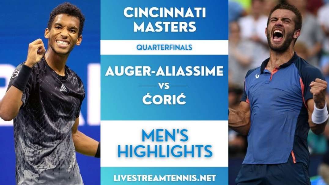 Cincinnati Masters ATP Quarterfinal 3 Highlights 2022