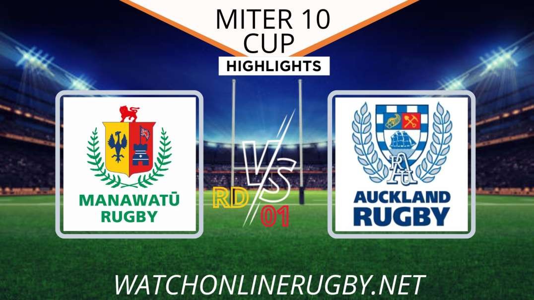 Manawatu vs Auckland RD 1 Highlights 2022 Miter 10 Cup