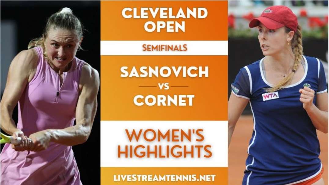 Cleveland Open WTA Semifinal 1 Highlights 2022