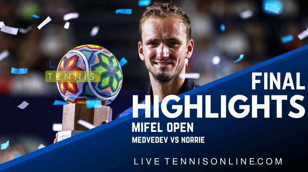Medvedev vs Norrie Final Highlights 2022 | Mifel Open