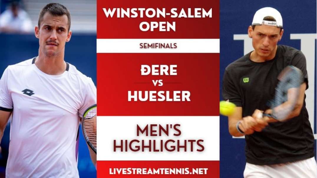 Winston-Salem Open ATP Semifinal 1 Highlights 2022