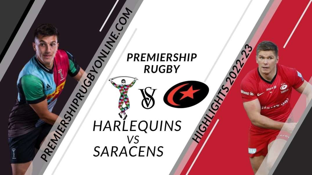 Harlequins vs Saracens RD 2 Highlight 2022-23 Premiership Rugby
