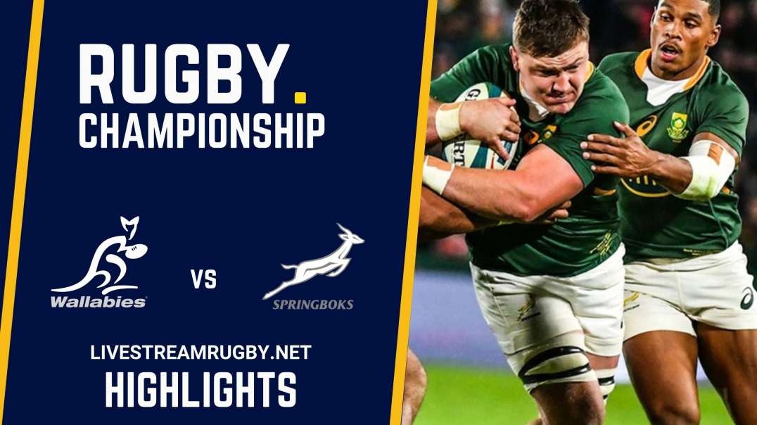 Australia vs South Africa 2022 Highlights Week 3 | Rugby Championship