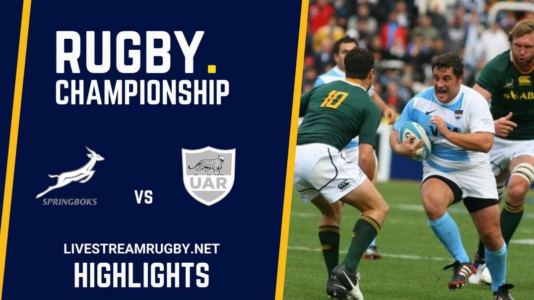 South Africa vs Argentina 2022 Highlights Week 6 | Rugby Championship
