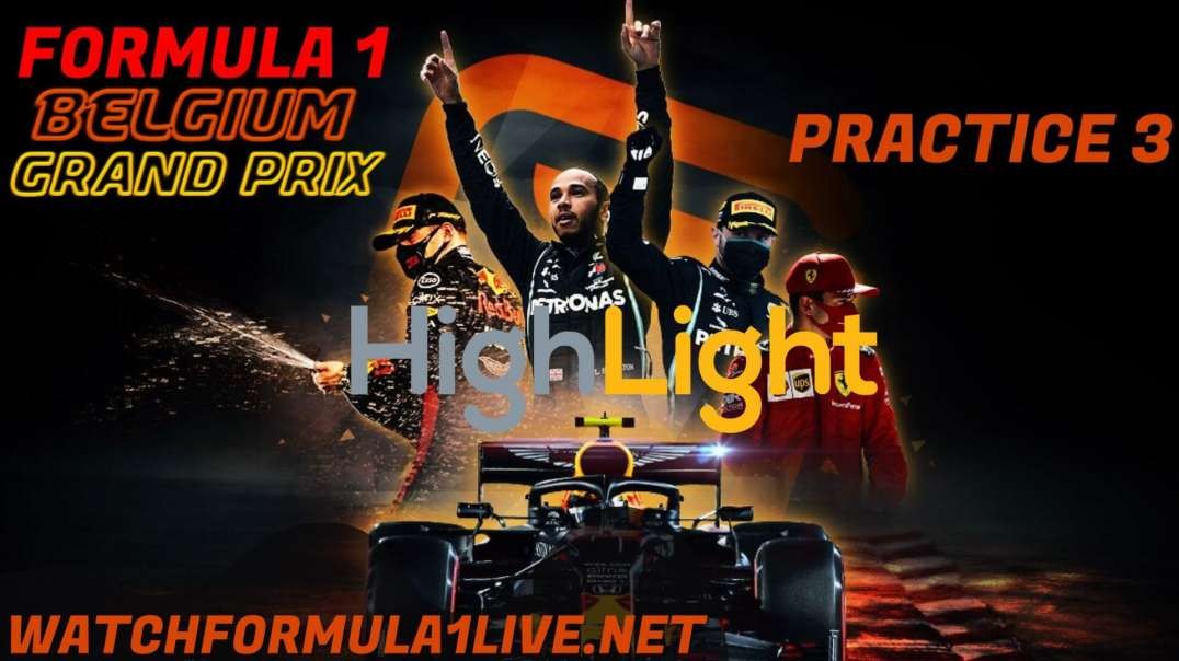 FP3 Belgium Grand Prix Highlights 2022 Formula 1