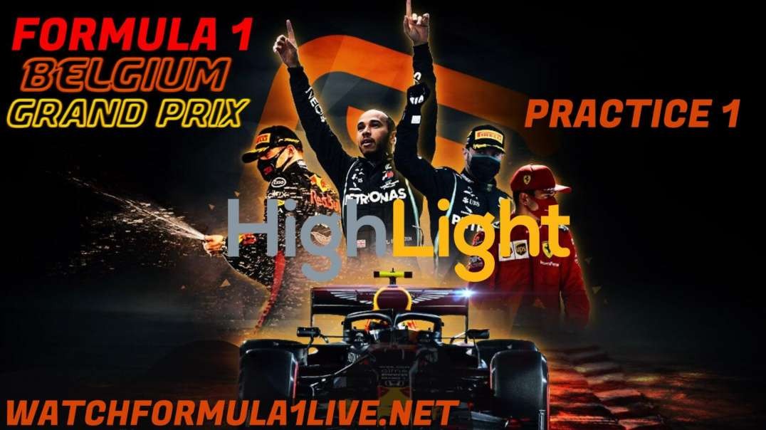 FP1 Belgium Grand Prix Highlights 2022 Formula 1