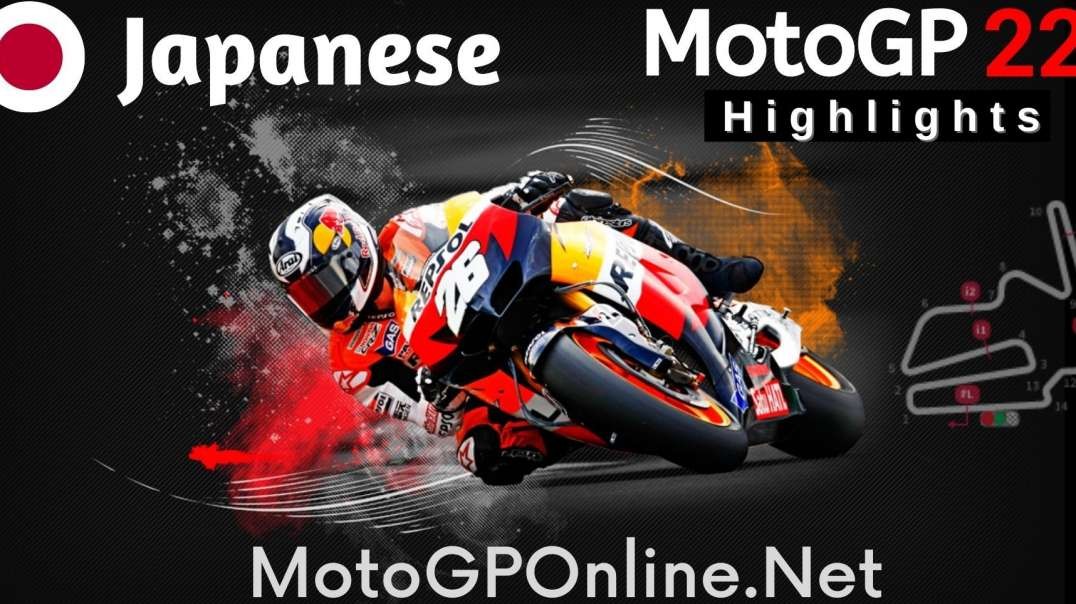 Japanese MotoGP Grand Prix Highlights 2022
