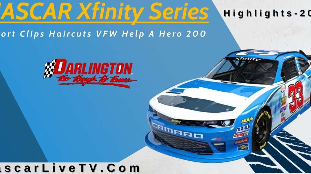 Sport Clips Haircuts VFW Help A Hero 200 Highlights NASCAR 2022
