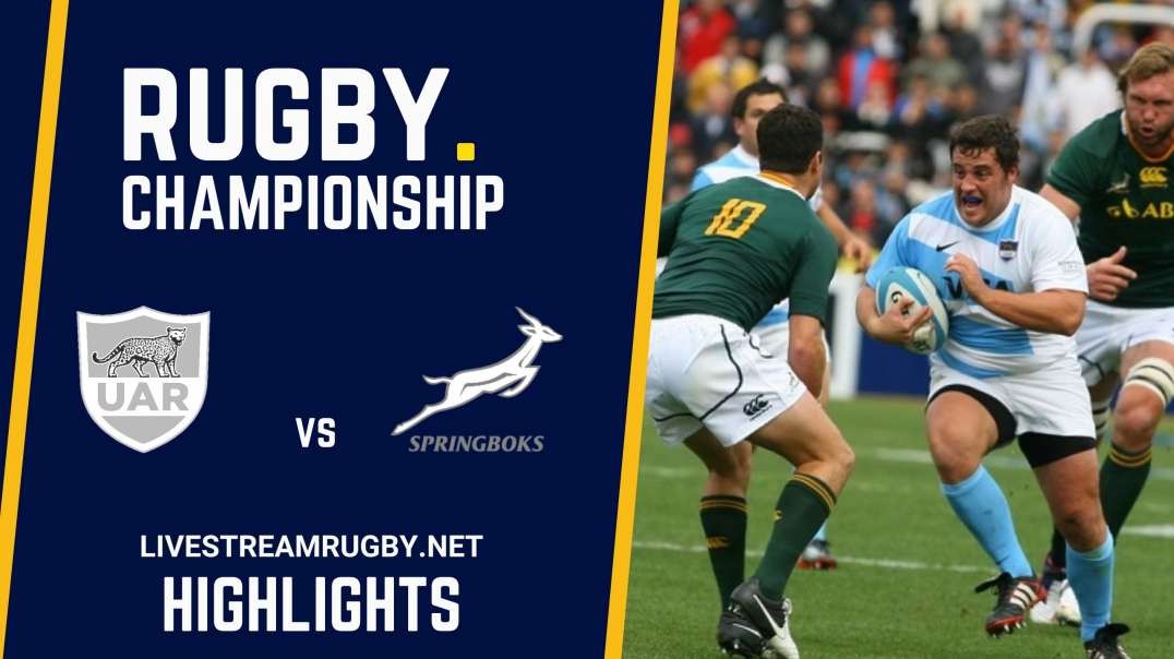 Argentina vs South Africa 2022 Highlights Week 5 | Rugby Championship