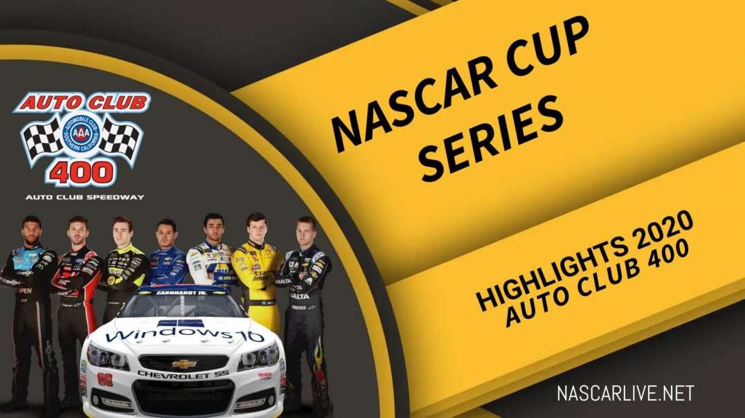 Auto Club 400 Highlights 2020 NASCAR Cup Series