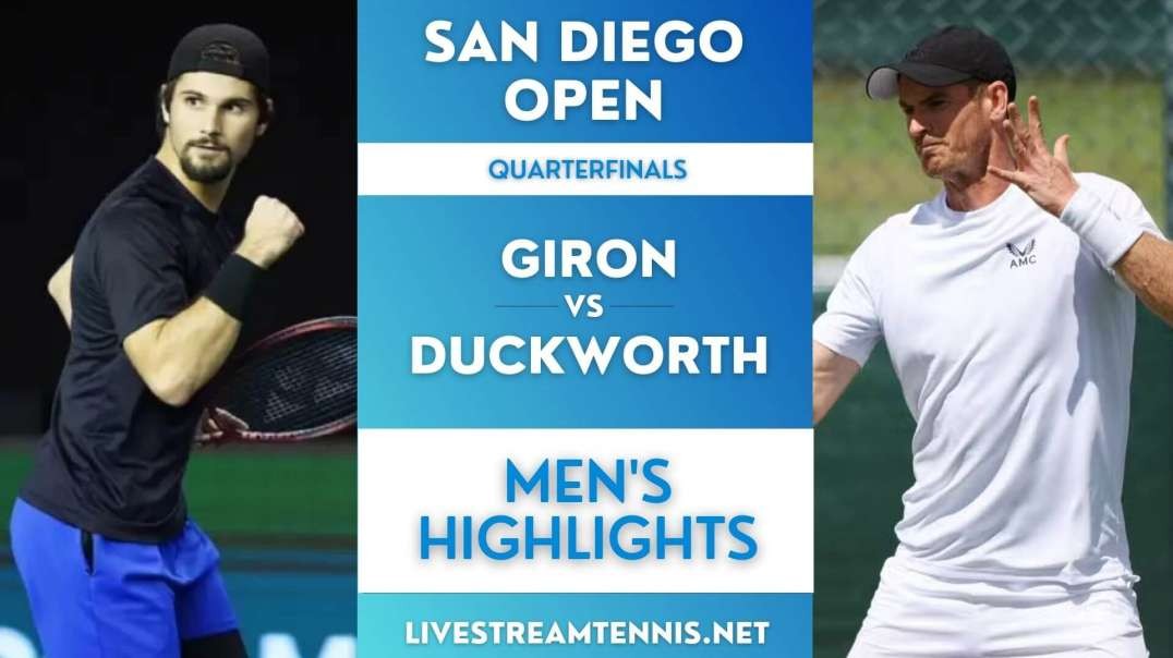 San Diego Open Men Quarterfinal 1 Highlights 2022