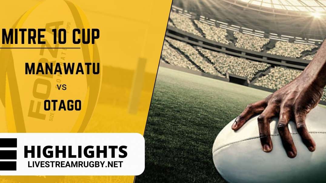 Manawatu Vs Otago 2022 Highlights Rd 8 | Mitre 10 Cup