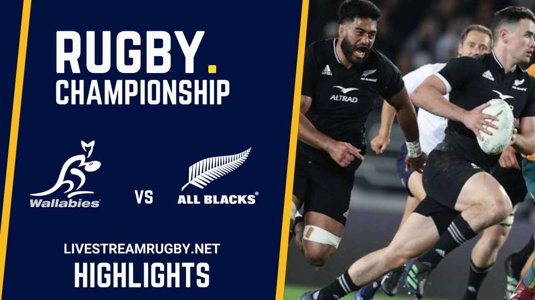 Australia vs New Zealand 2022 Highlights Week 5 | Rugby Championship