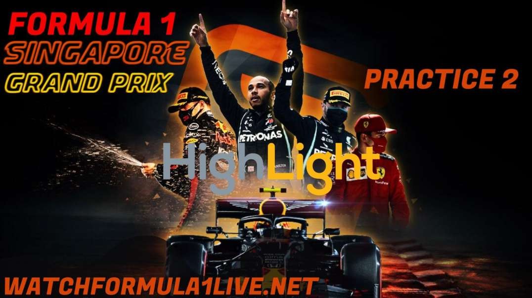 FP2 Singapore Grand Prix Highlights 2022