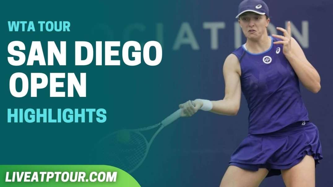 San Diego Open 2022 WTA Semifinal Highlights