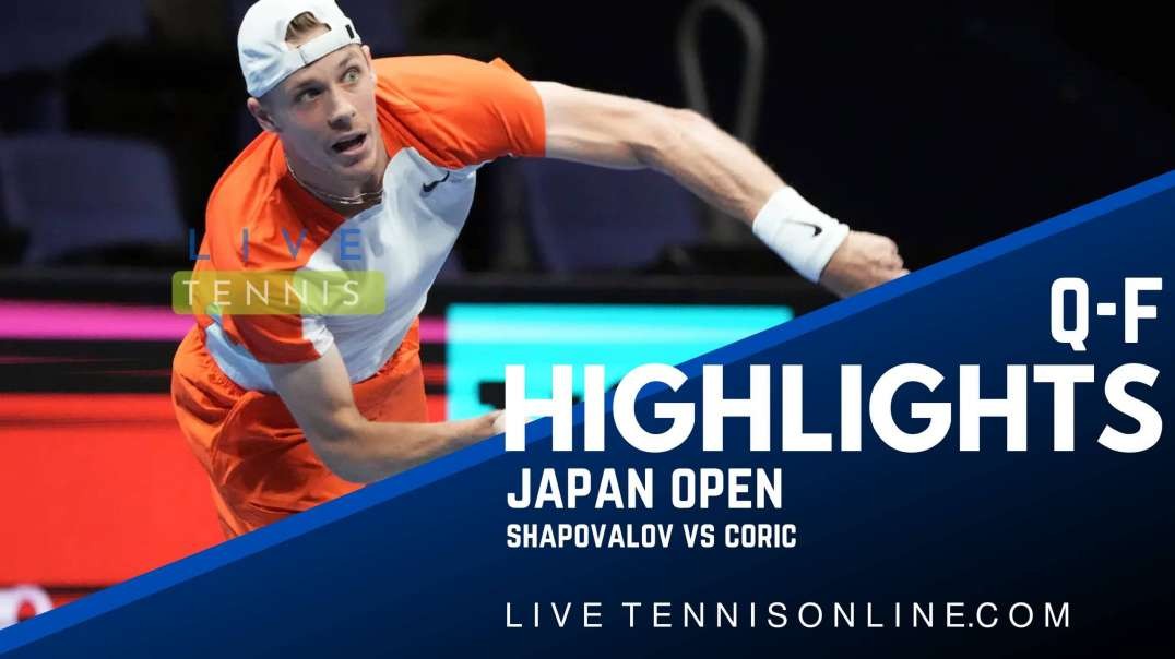 Shapovalov vs Coric Q-F Highlights 2022 | Japan Open