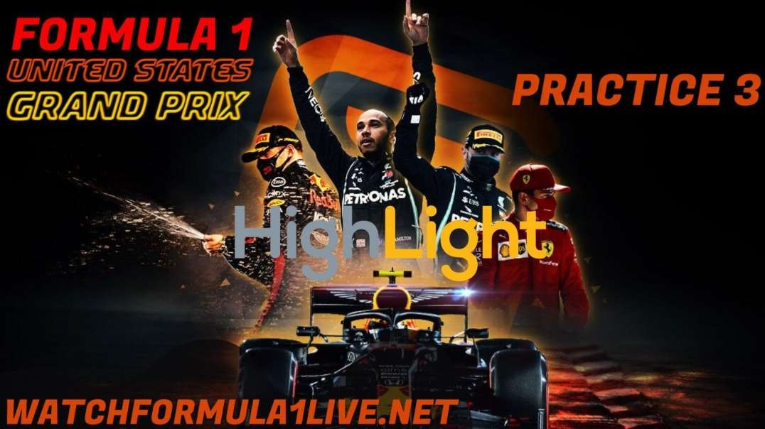 FP3 United States Grand Prix Highlights 2022