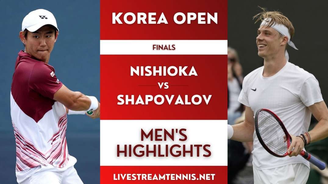 Korea Open Men Final Highlights 2022