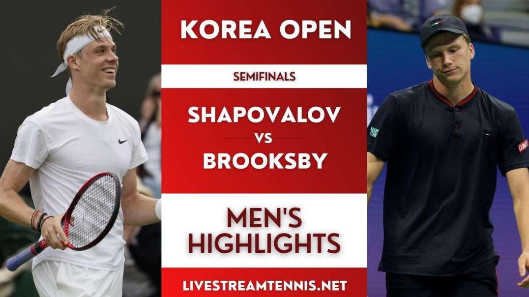 Korea Open Men Semifinal 2 Highlights 2022