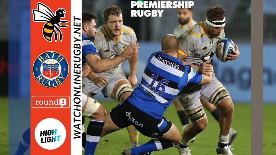Bath Rugby vs Wasps Highlights 2022 RD 03 Premiership Rugby
