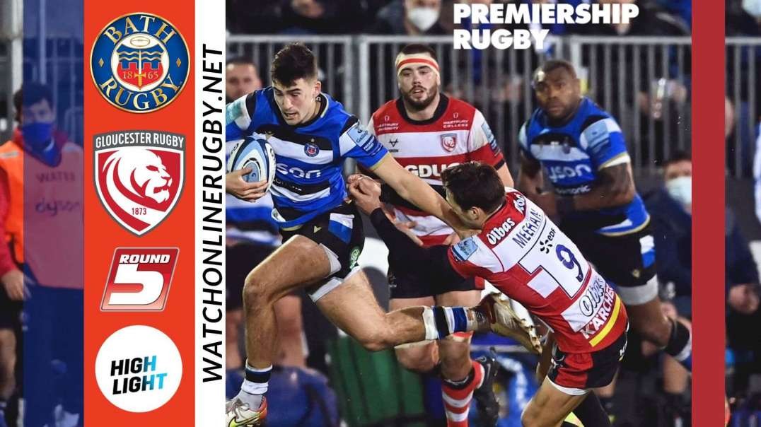 Bath Rugby vs Gloucester Rugby RD 05 Highlights 2022 Premiership Rugby