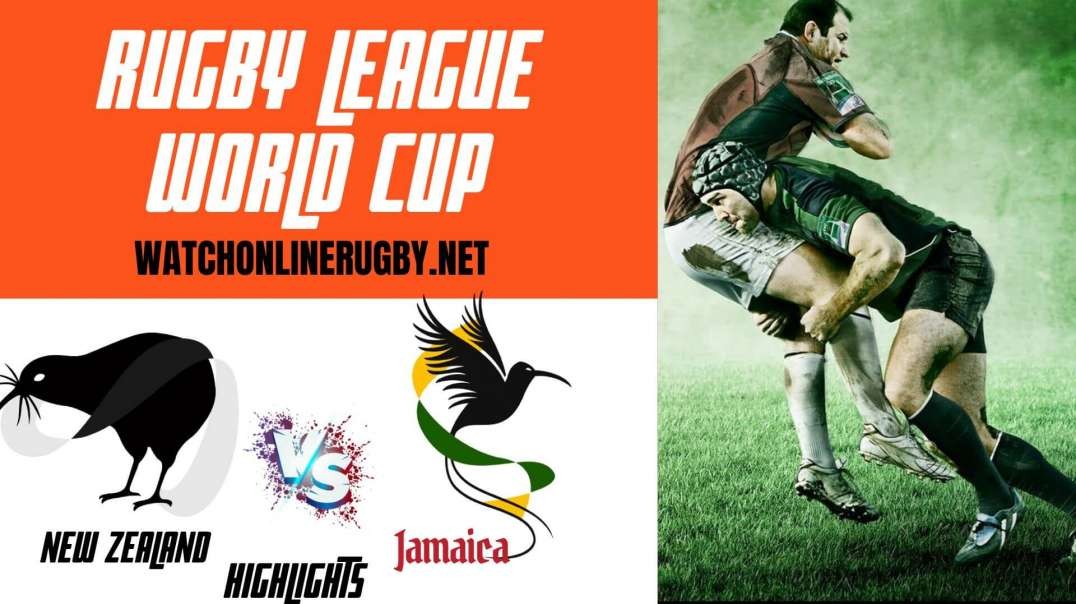 New Zealand vs Jamaica RD 2 Highlight 2022 Rugby League World Cup