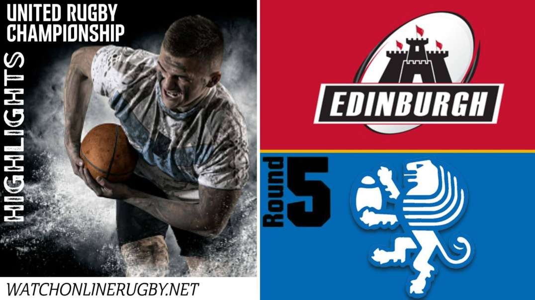 Edinburgh vs Benetton Rugby RD 5 Highlights 2022 URC