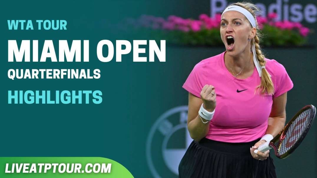 Miami Open 2023 WTA Quarterfinal 4 Highlights