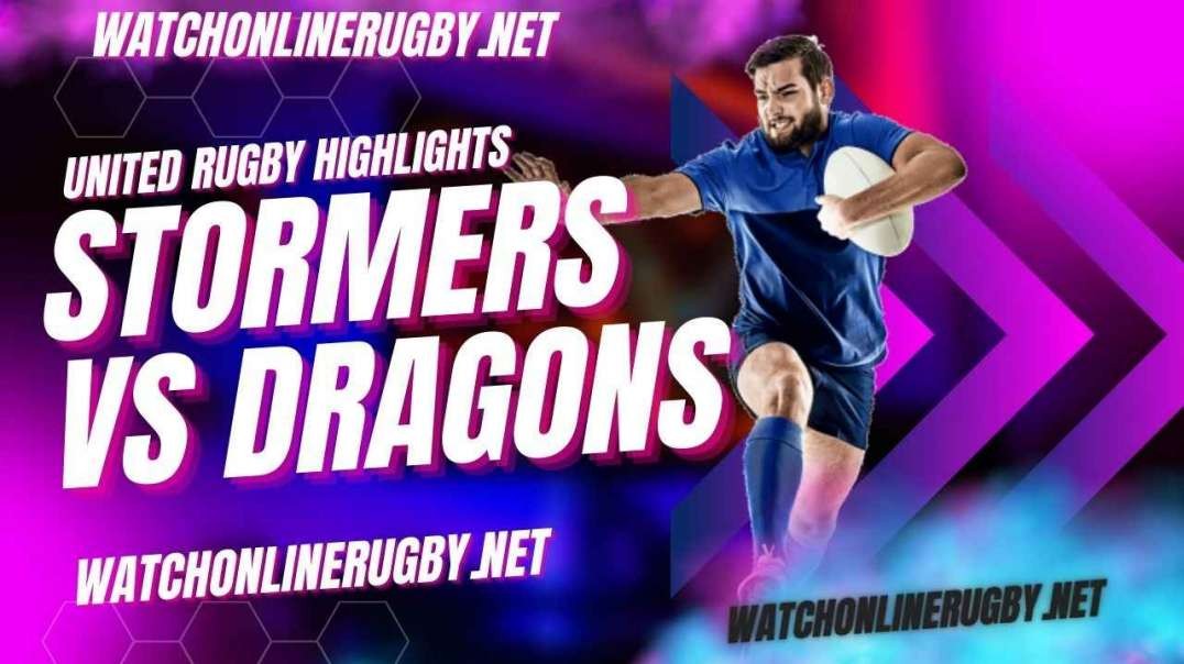 Stormers vs Dragons Highlights 2022 Round 9 URC