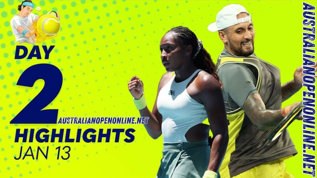 2025 Australian Open Day 02 Highlights