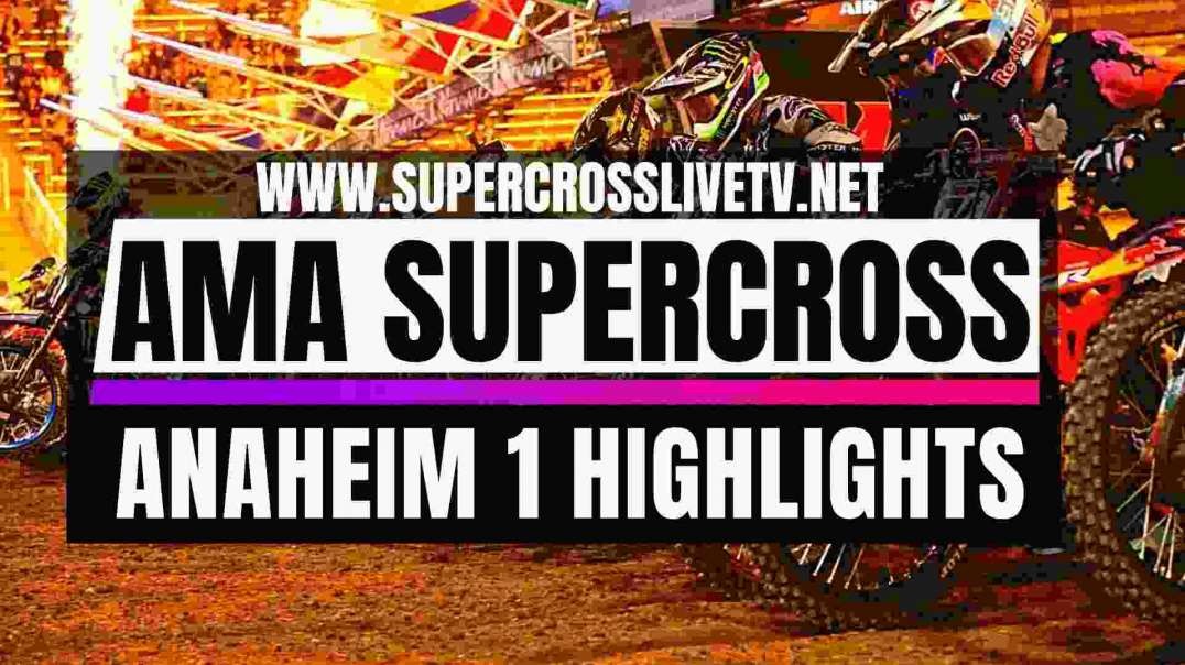 Anaheim Supercross 2025 Round 1 Highlights 450SX