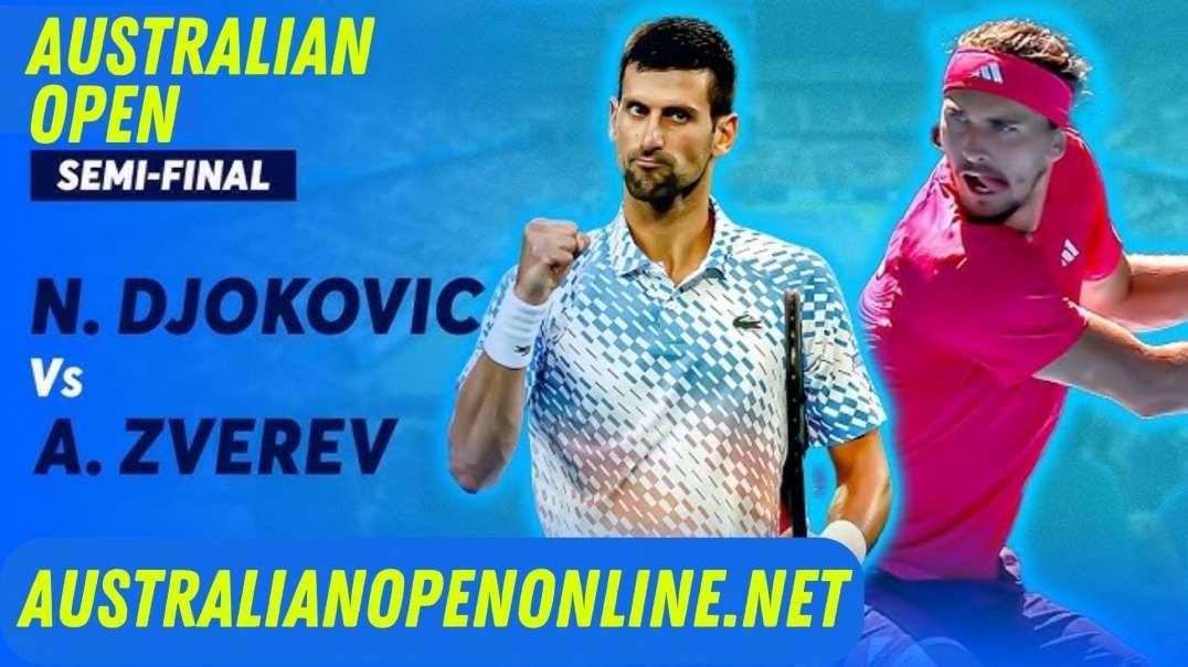 Djokovic Vs Zverev SF Highlights 2025